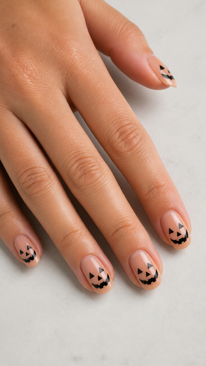 Jack-O-Lantern Triangle Eye Accents