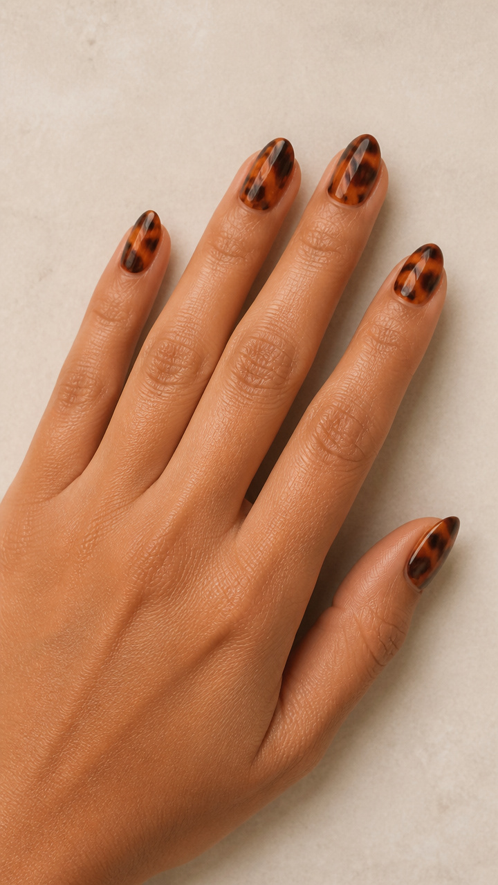 Pumpkin Orange Tortoiseshell with Cinnamon Swirls