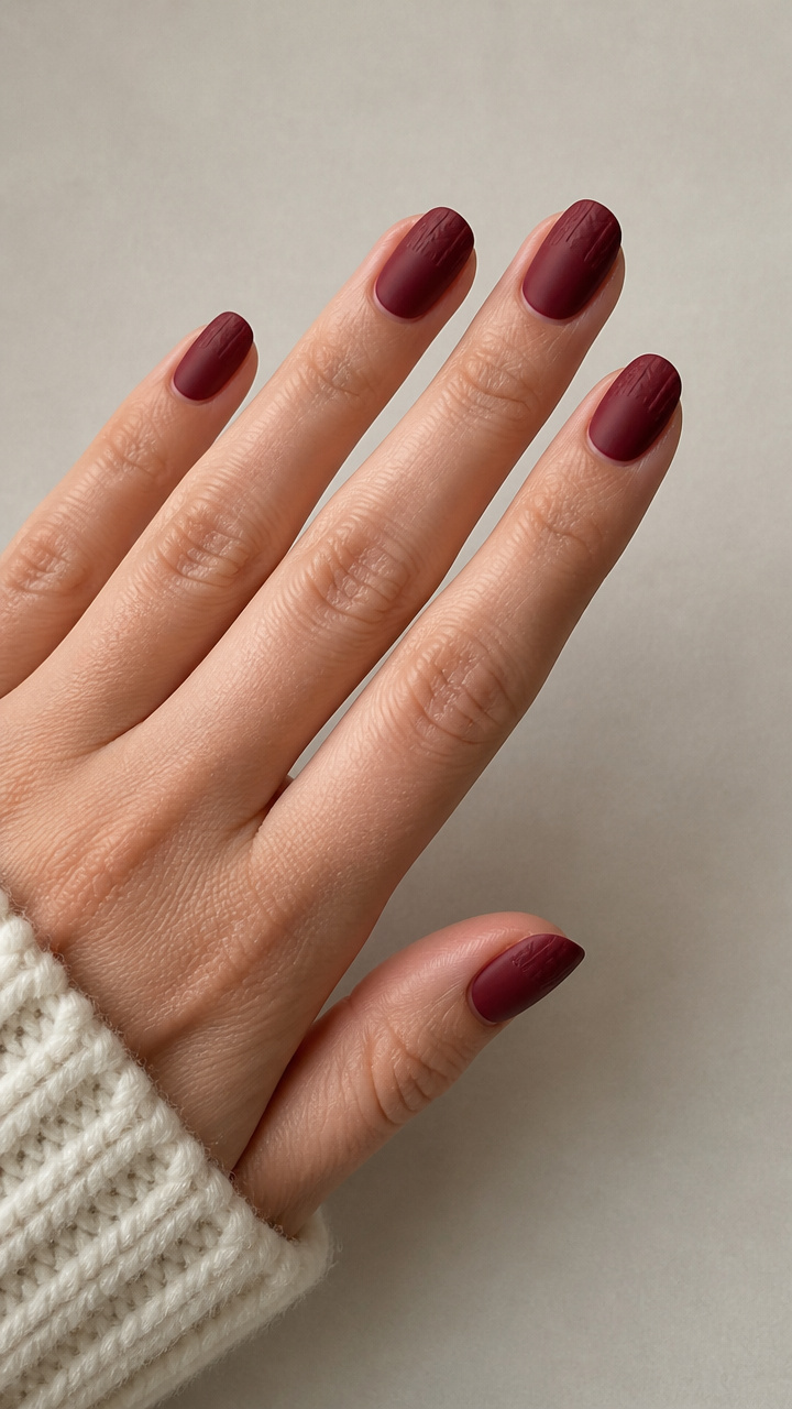 Satin Finish with Subtle Texture