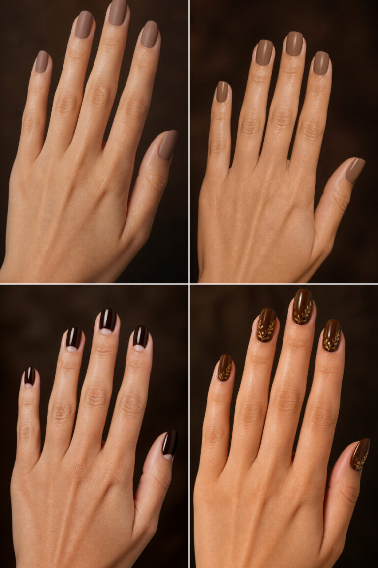 15 Brown Nail Designs for a Classy Everyday Look
