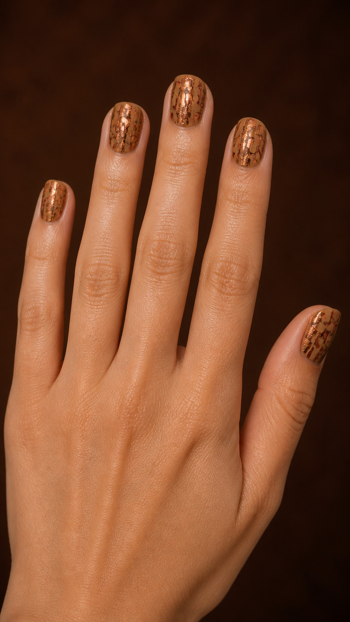 Toffee Crackle Texture Coating