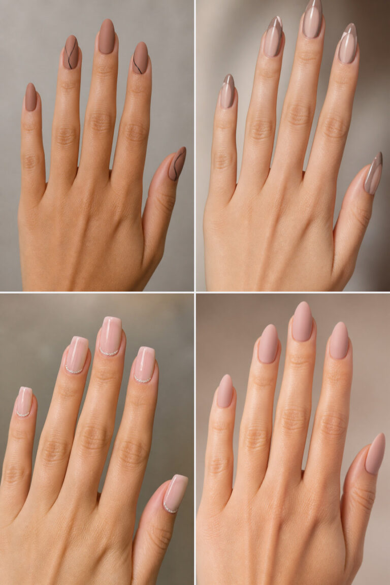 15 Classy Neutral Nail Designs for Any Occasion