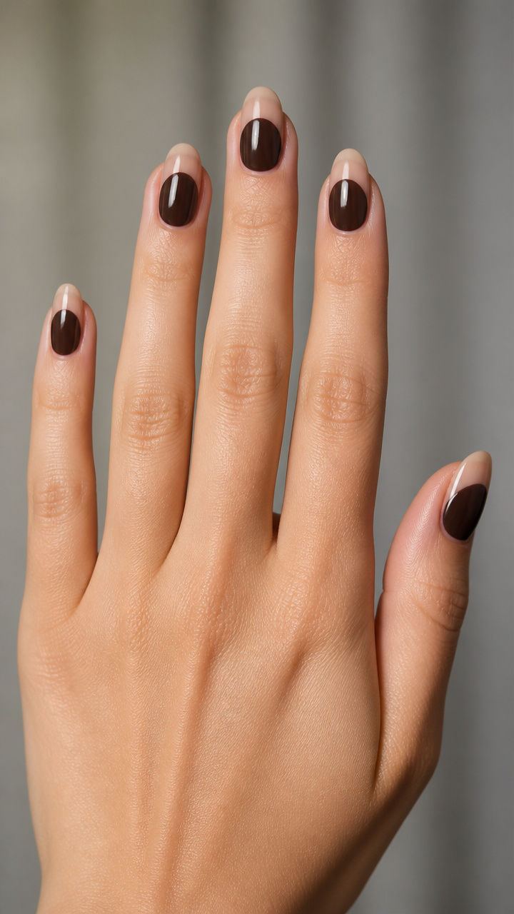 Dark Roast Half-Moon Design