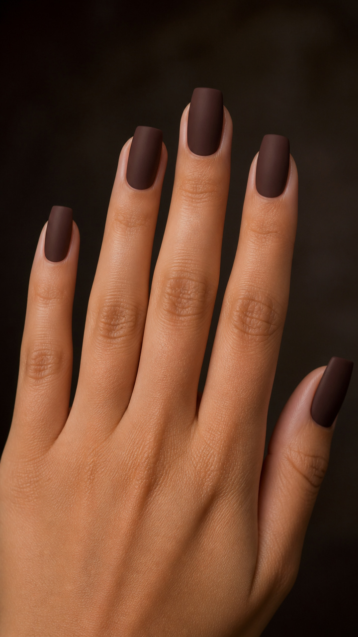 Rich Cocoa with Velvet Matte Finish