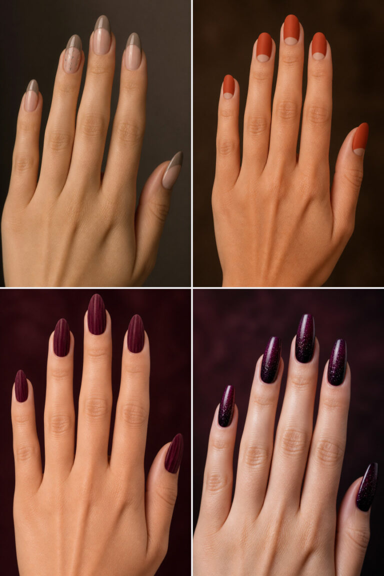 15 Elegant Late Fall Nail Designs