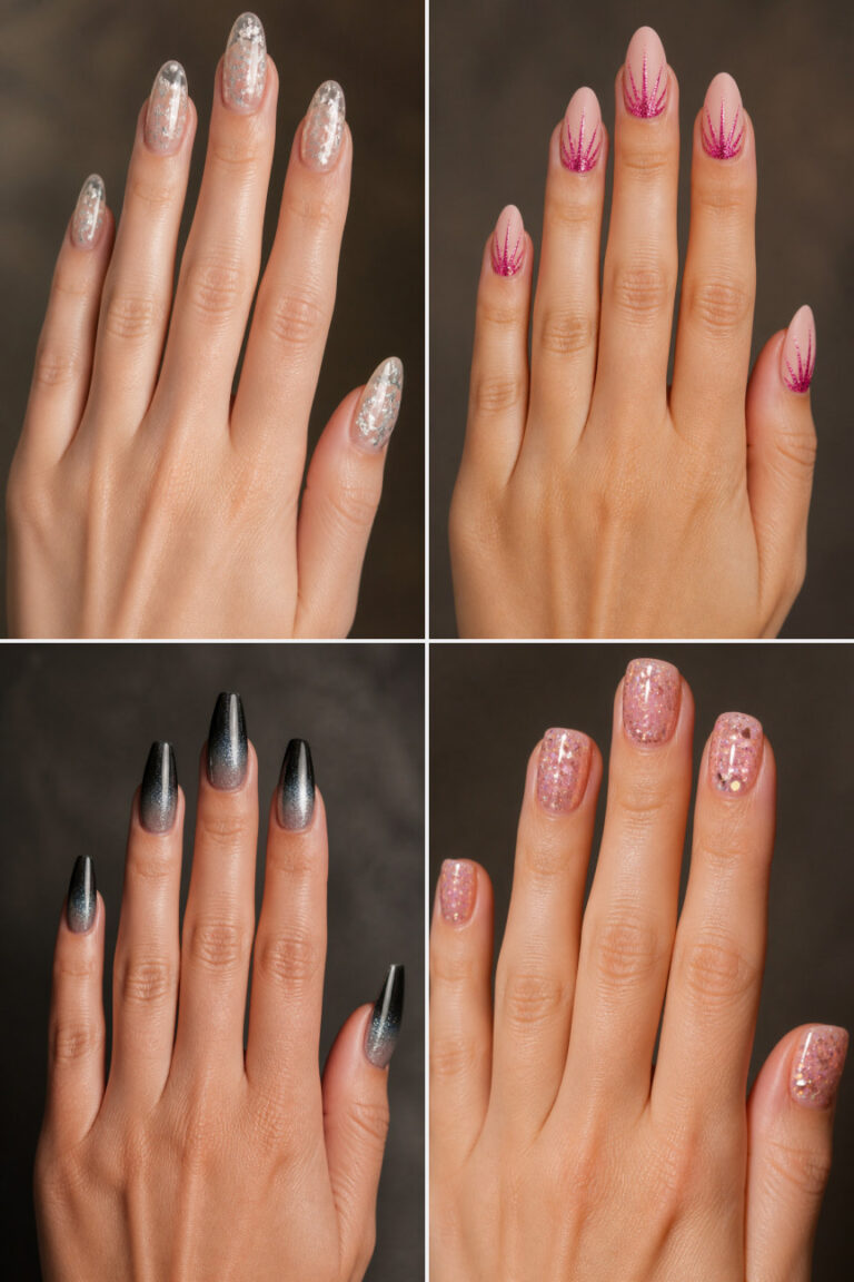 15 Fun New Year’s Nail Ideas for a Party