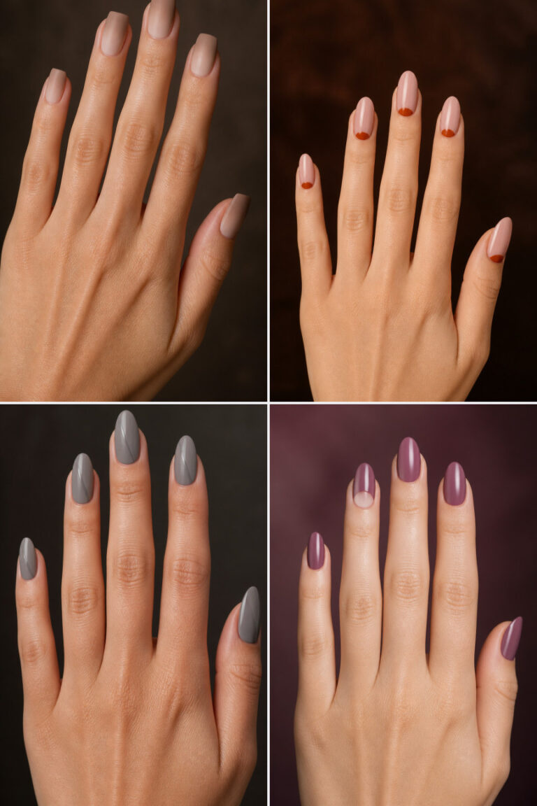 15 Minimalist Late Fall Nail Ideas