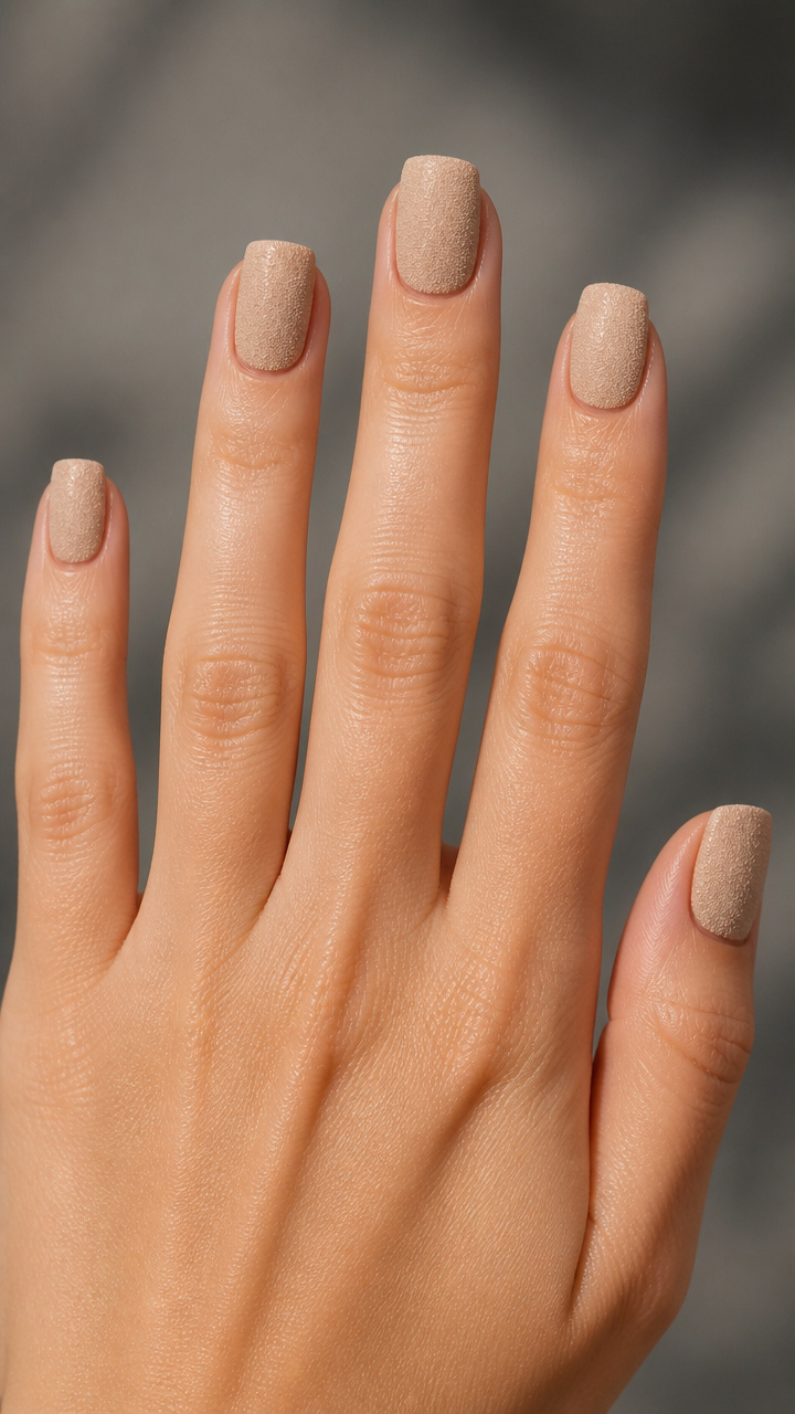 Nude Sand Effect with Square Edges