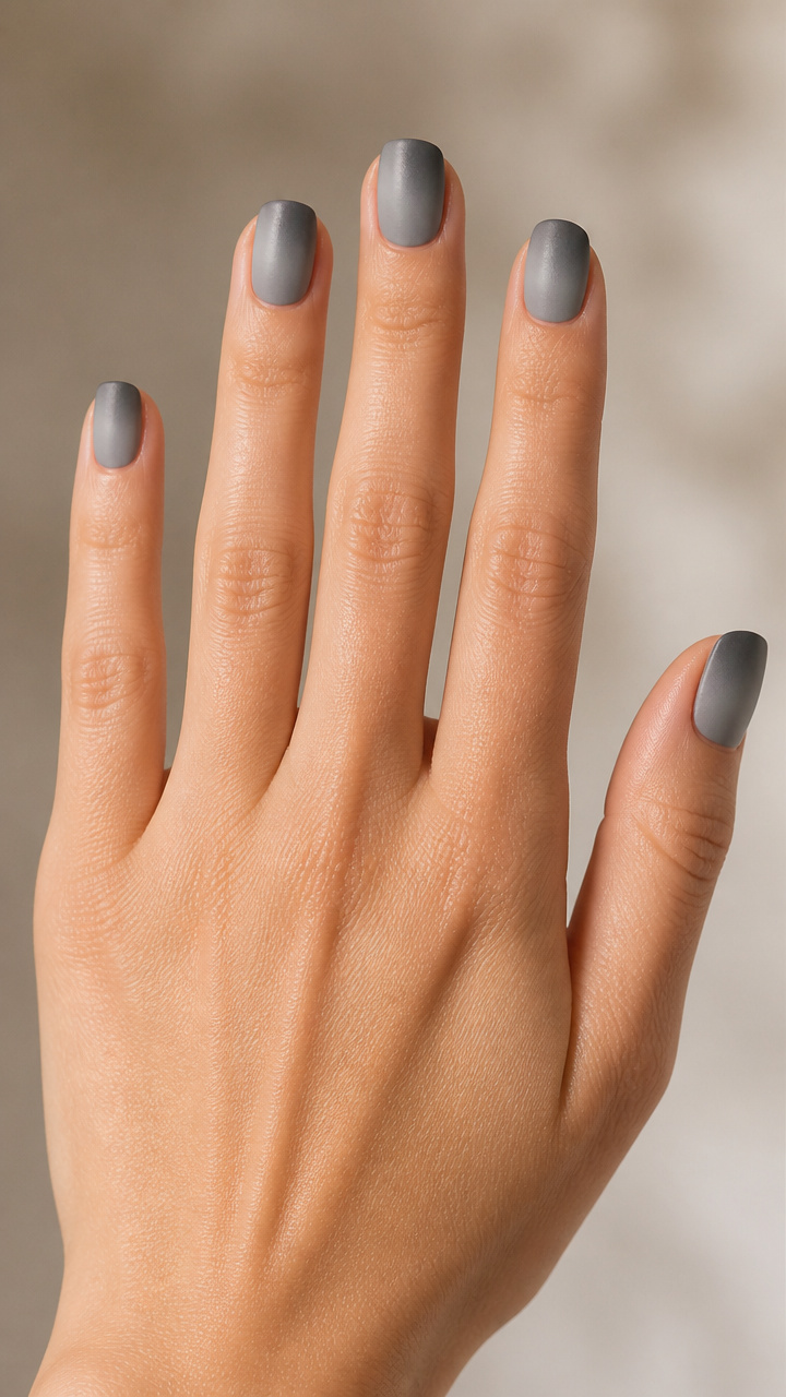 Stone Gray Ombré with Rounded Edges