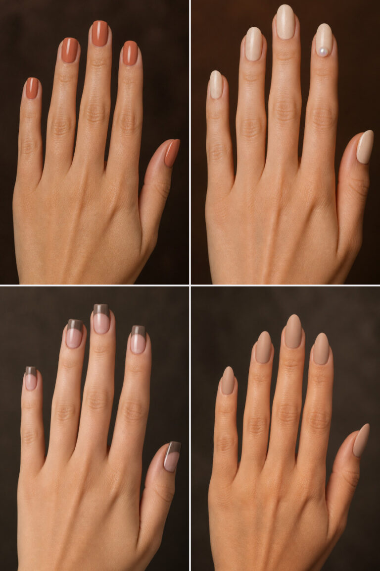 15 Neutral Late Fall Nail Designs for Everyday Style