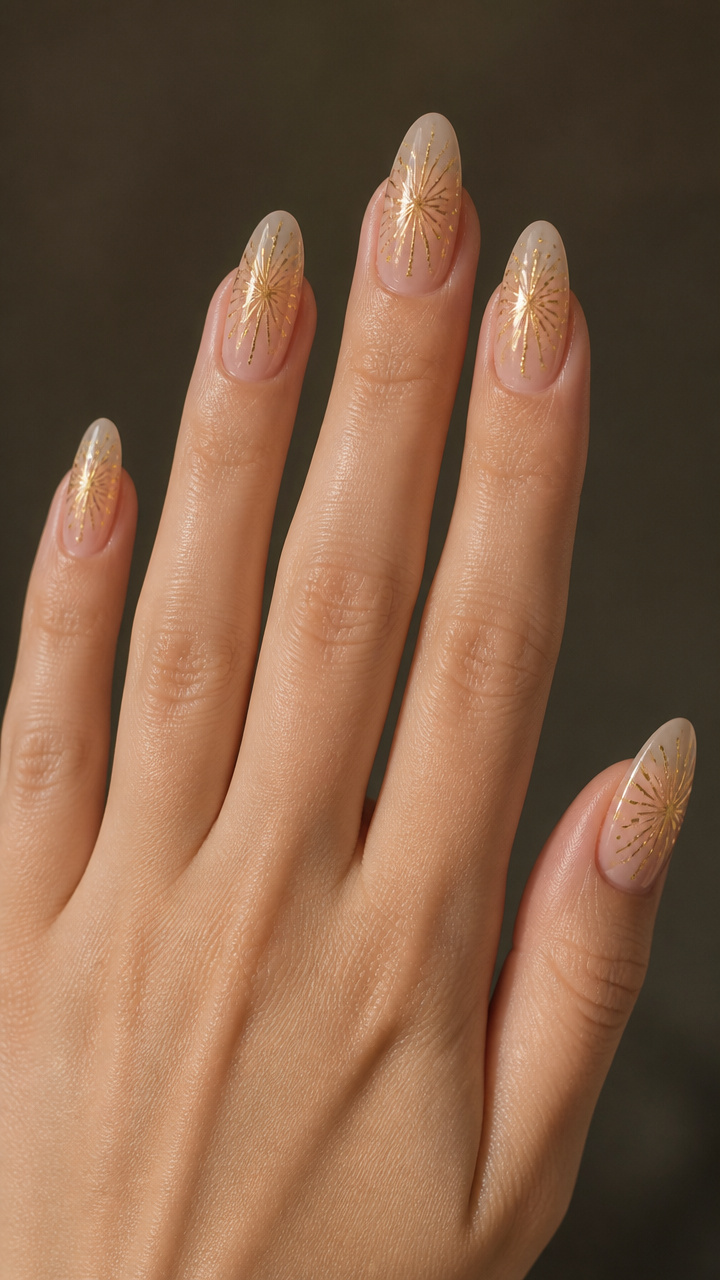 Gilded Firework Accents