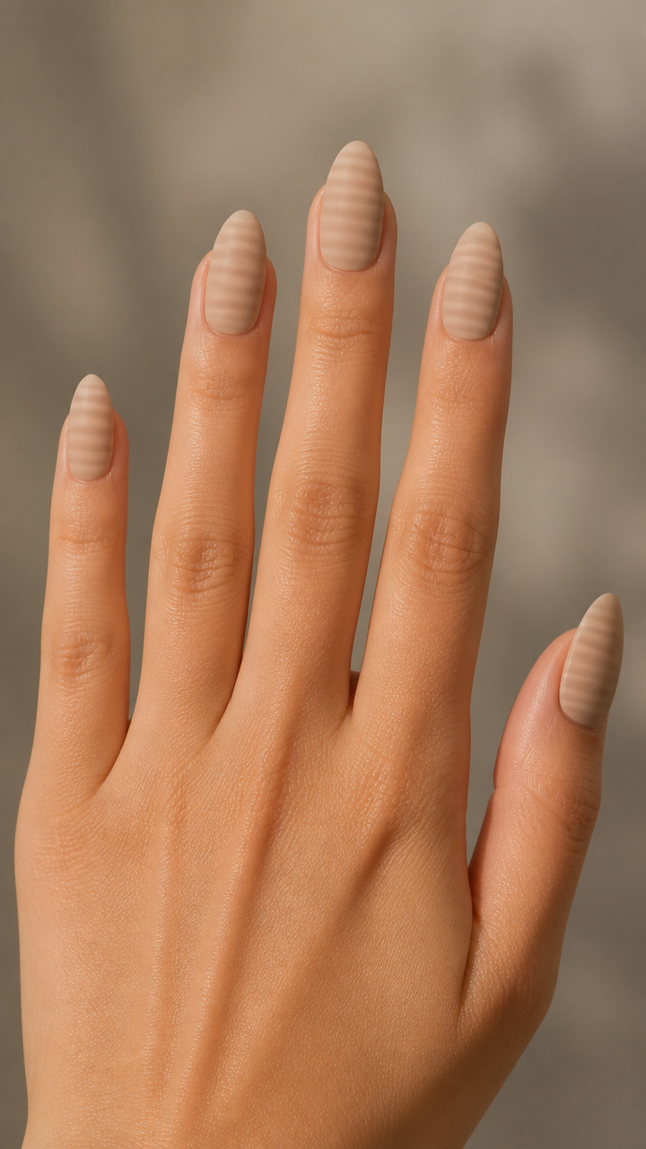 Warm Sand with Faint Horizontal Stripe