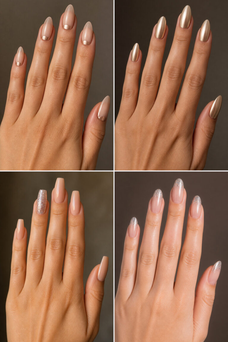15 Simple New Year’s Nail Ideas