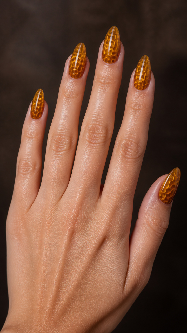 Honeycomb Texture with Glossy Finish