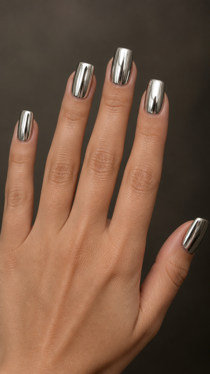 Silver Mirror Chrome Full Cover