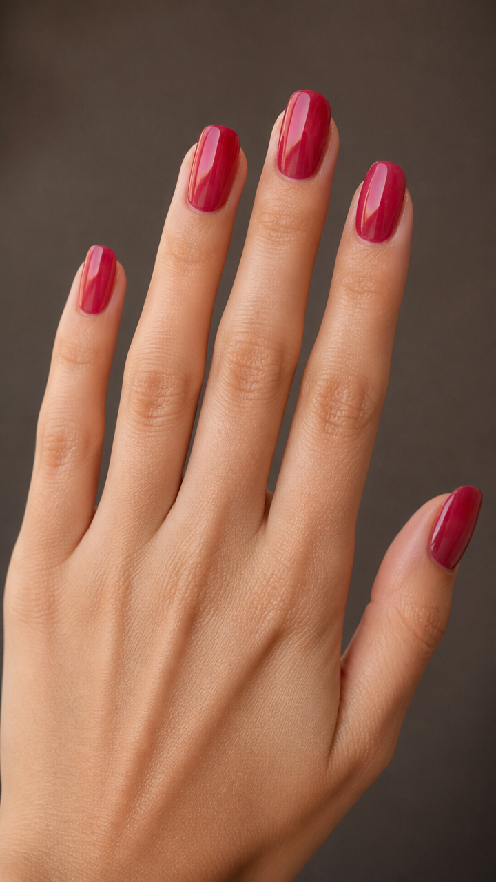 Glossy Raspberry Jelly Layers