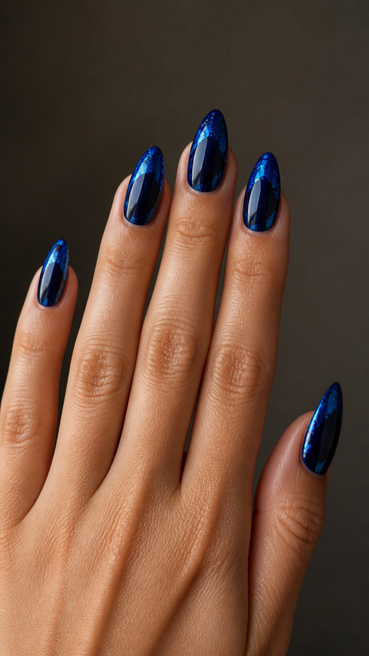 Midnight Blue Foil Wrap