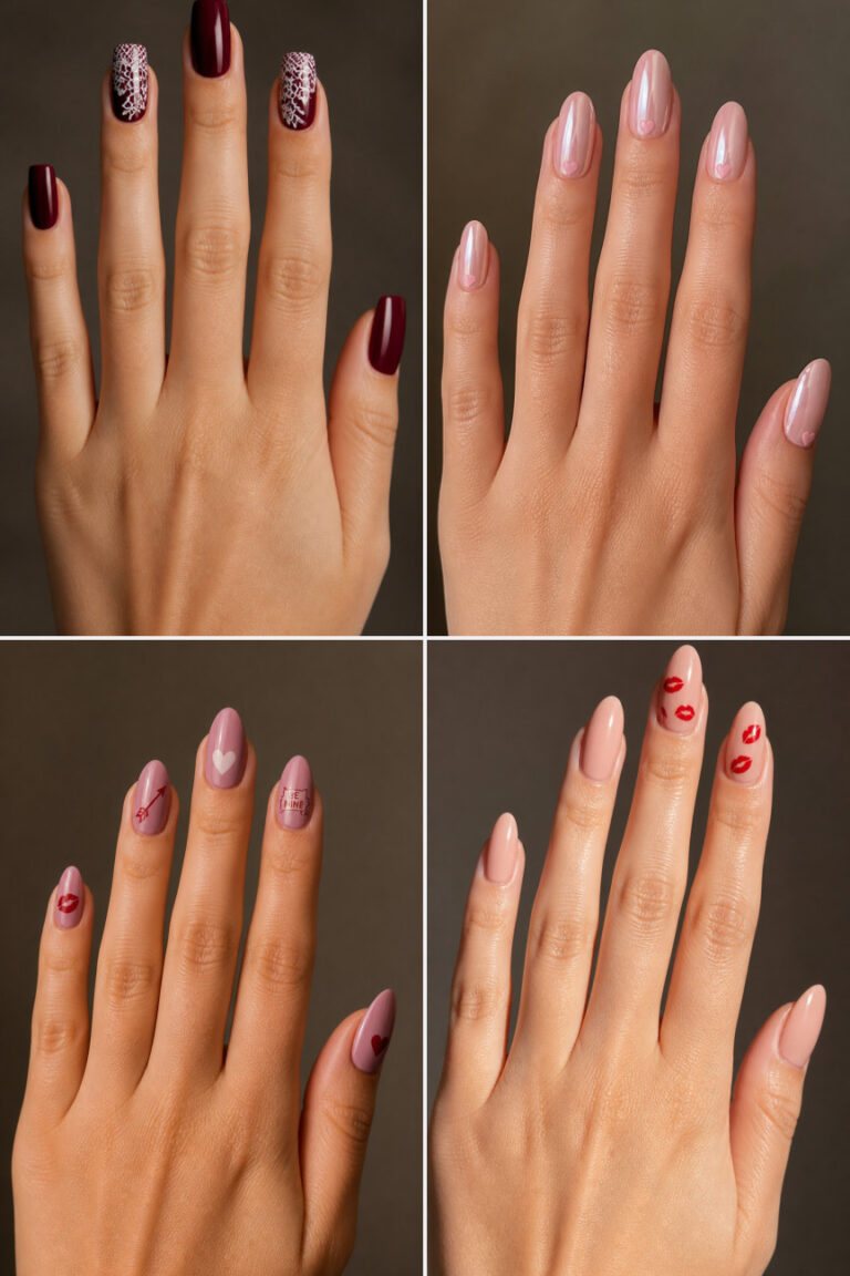 15 Cute Valentine’s Nail Ideas