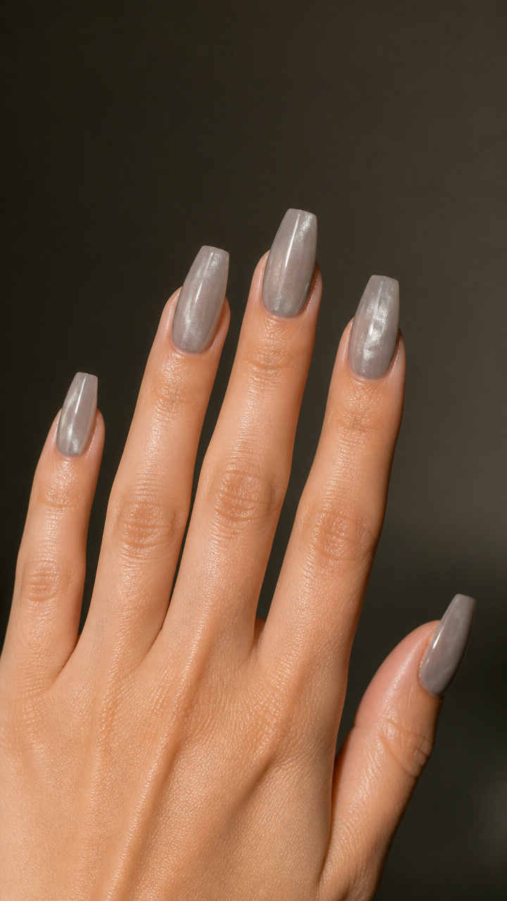 Smoked Quartz Finish in Soft Gray