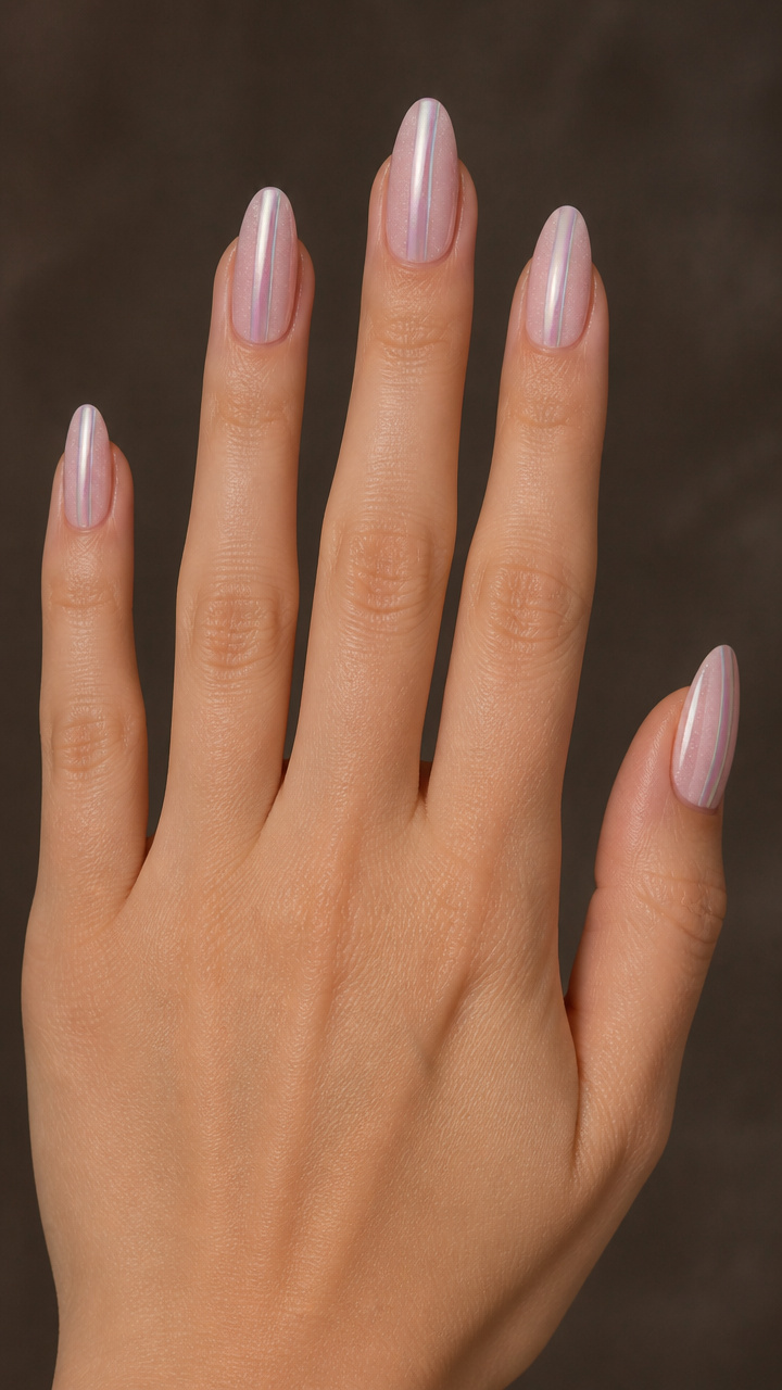 Frosted Pink with Icy Chrome Accents