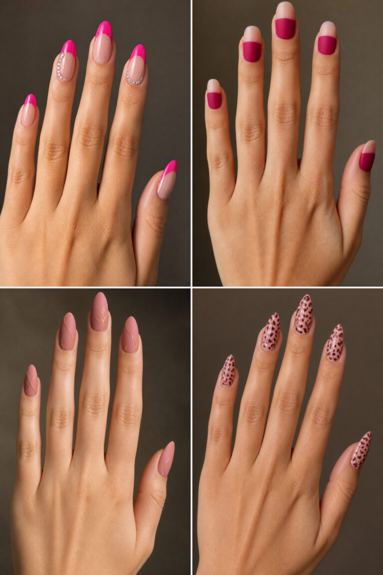 15 Elegant Pink Valentine’s Nail Designs