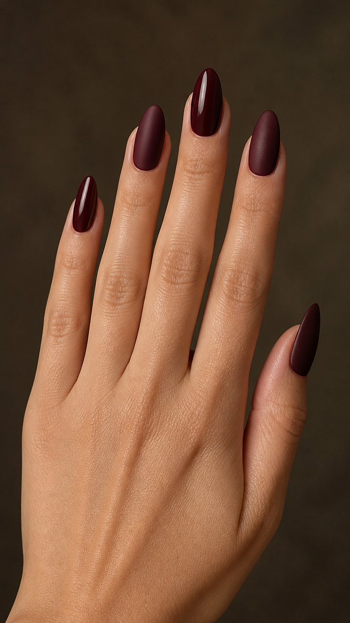 Black Cherry with Matte and Gloss Combo