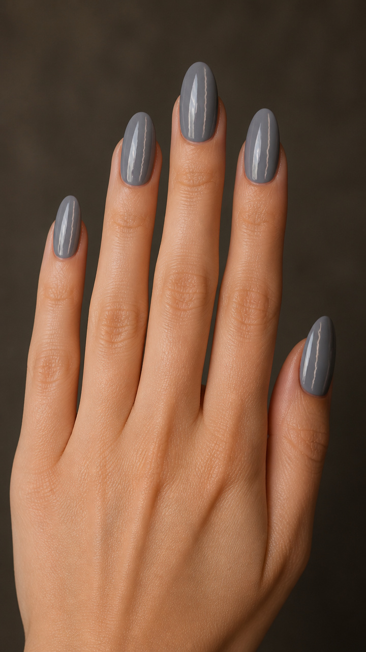 Arctic Gray with Matte Overcoat and Gloss Stripes