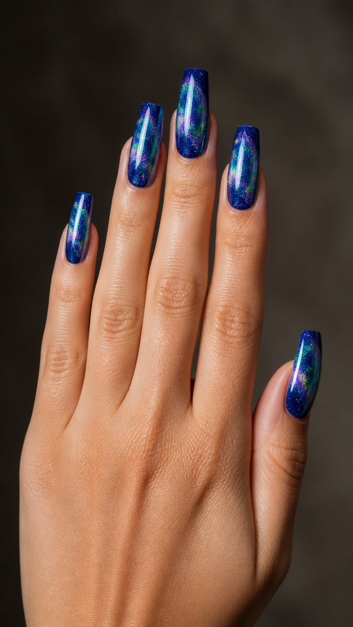 Northern Lights Holographic Overlay
