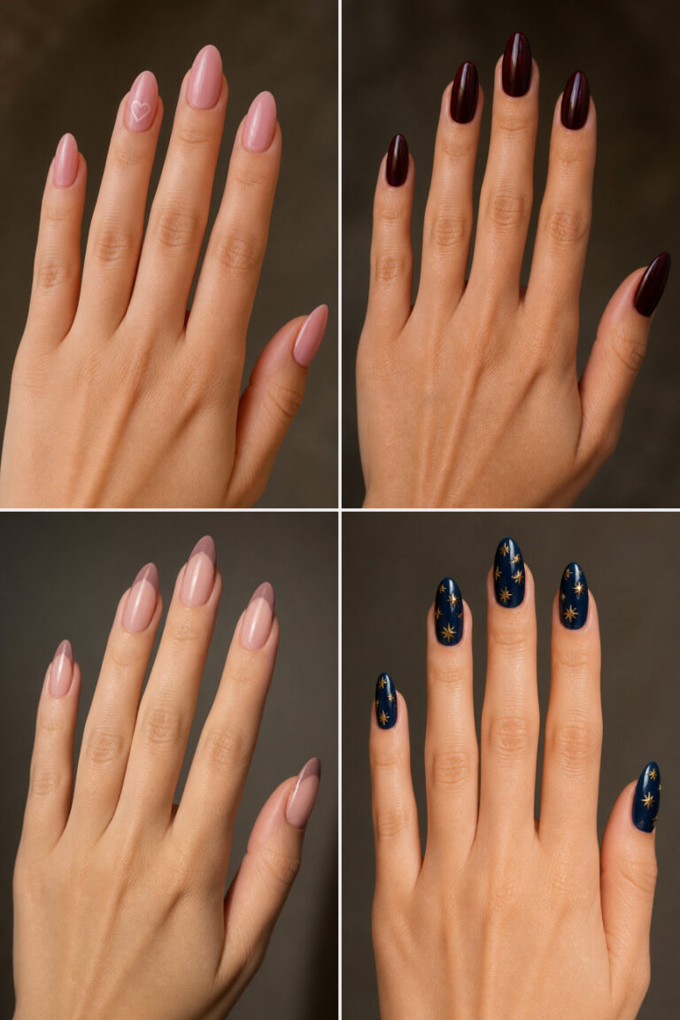 15 January Nail Designs for Almond Nails