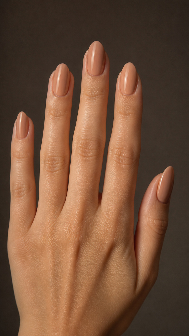 Toasted Almond Neutral with Glossy Shine