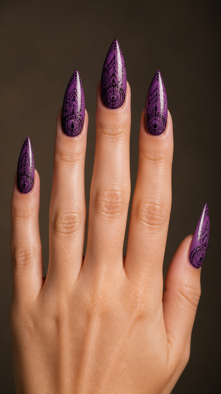 Masquerade Dotwork Elegance
