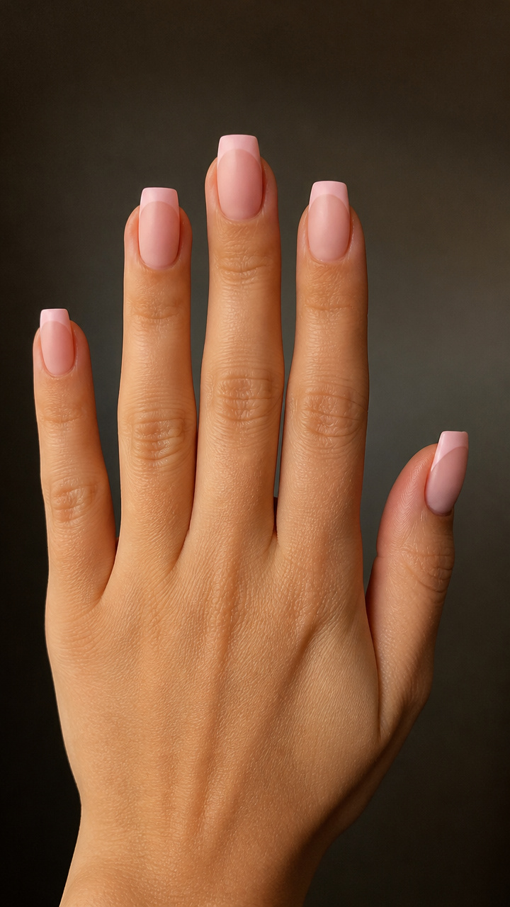Milky Rose Quartz Tips with Matte Finish