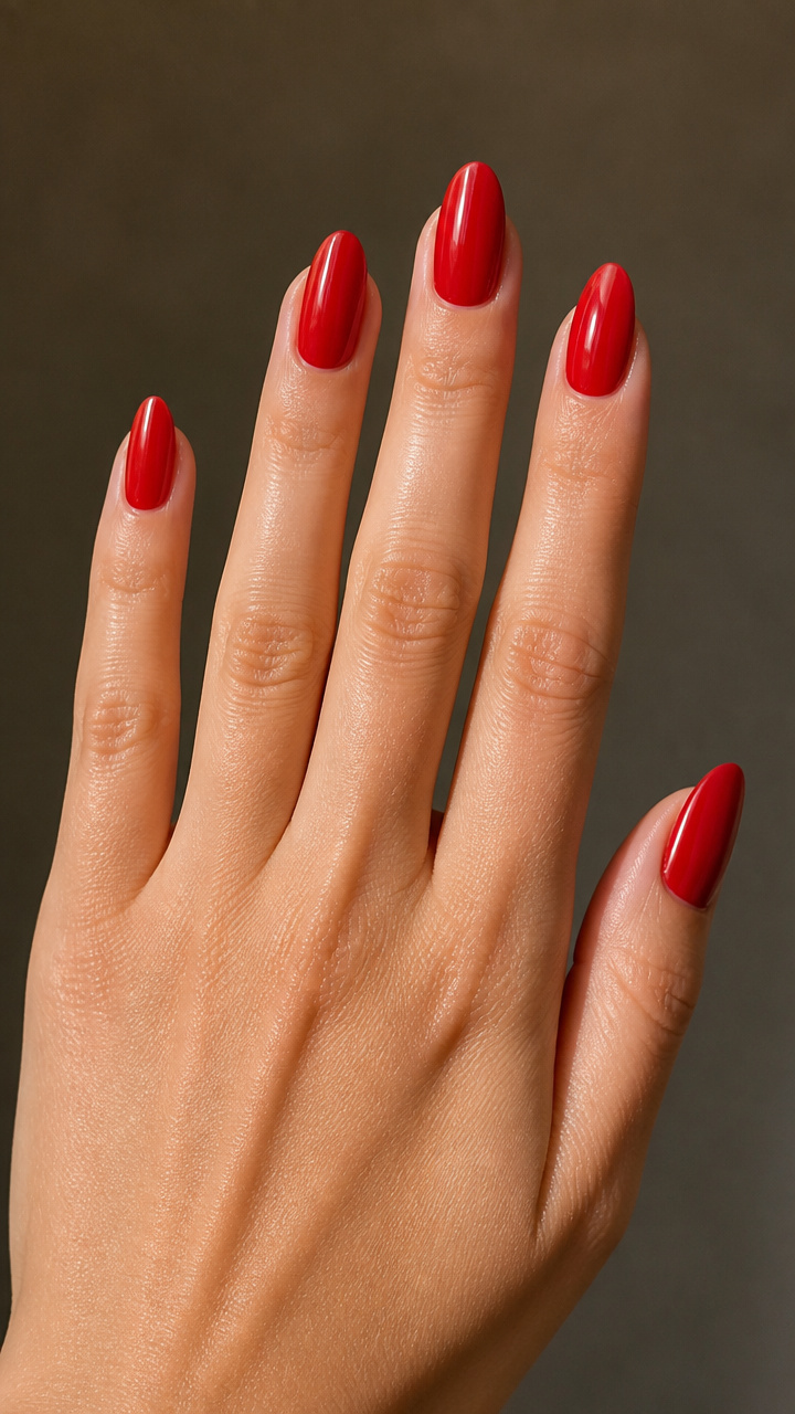 Candy Apple Red with Glossy Finish