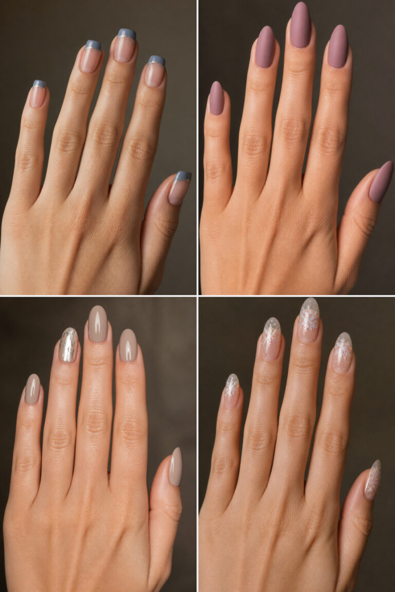 15 Simple Winter Nail Ideas