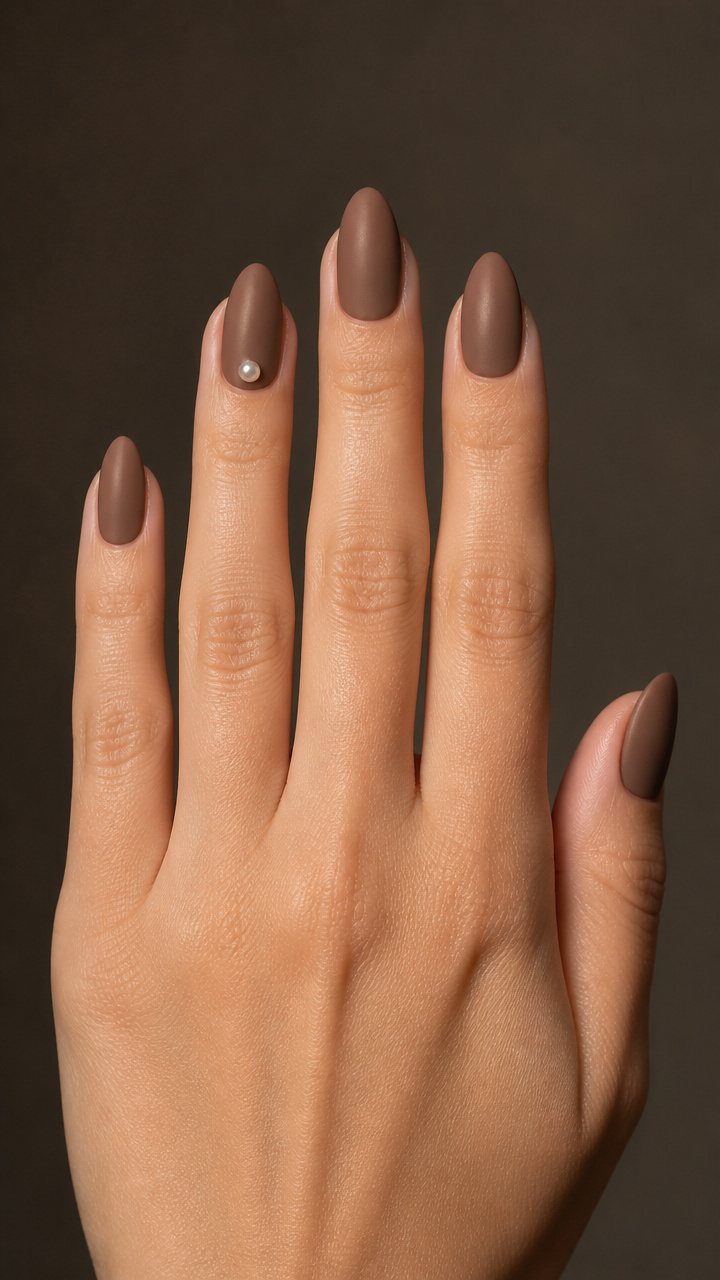 Milk Chocolate Matte with Tiny Pearls