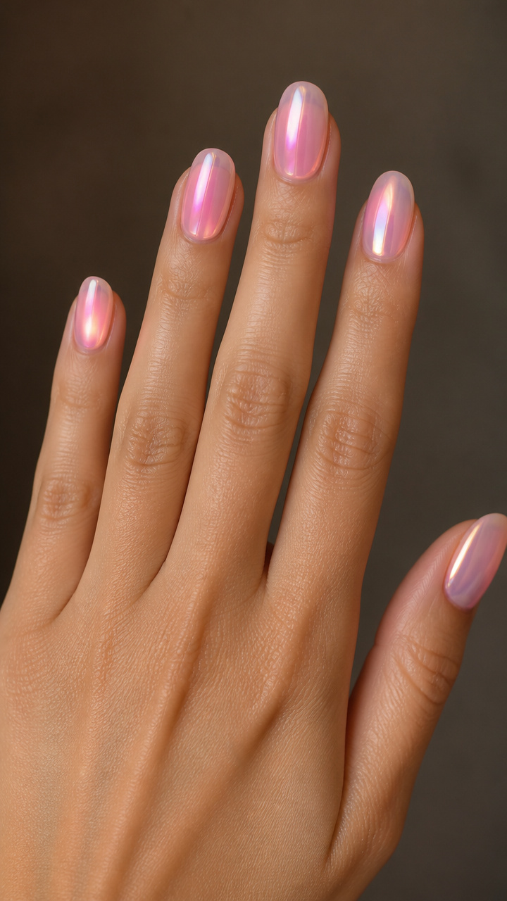 Iridescent Sheer with Inner Glow Effect