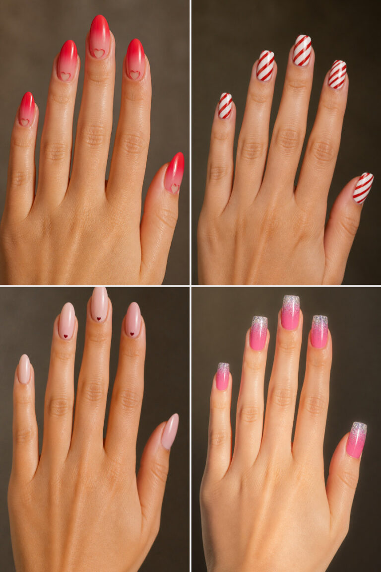 15 Valentine’s Gel Nail Designs