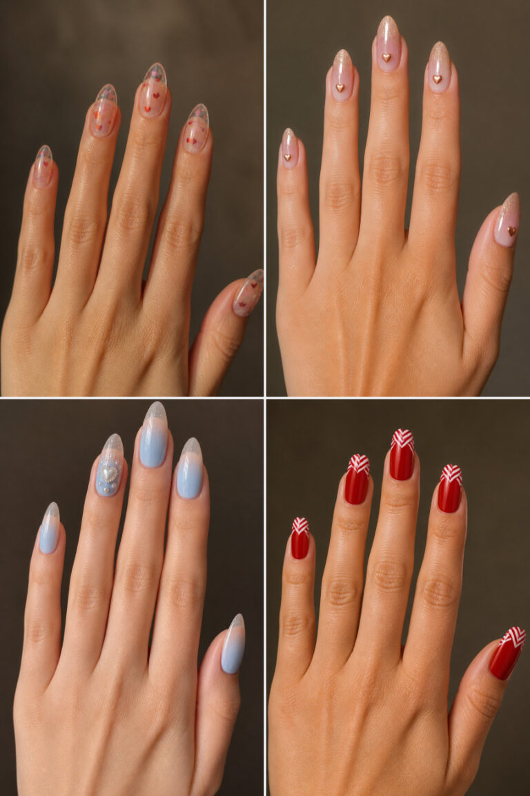 15 Valentine’s Nail Ideas With Hearts