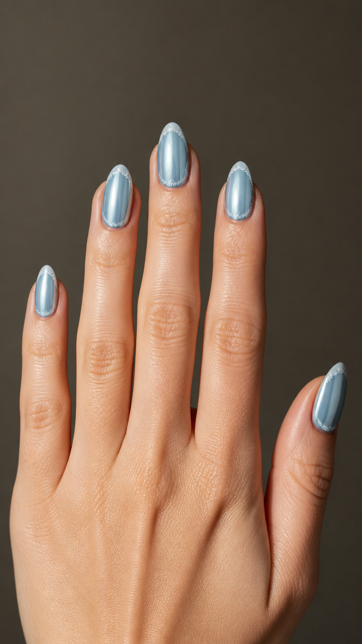 Glacier Blue Chrome with Frostline Detail