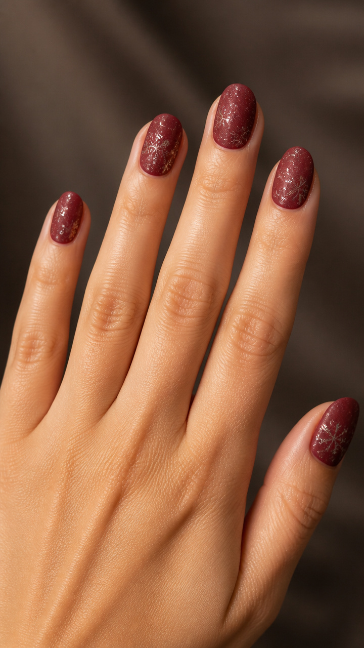 Frosted Berry Glaze with Matte Topcoat