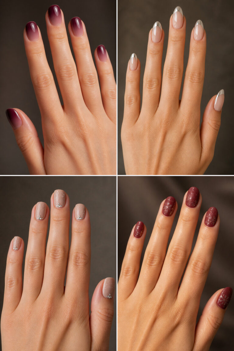 15 Winter Nail Ideas for Short Nails