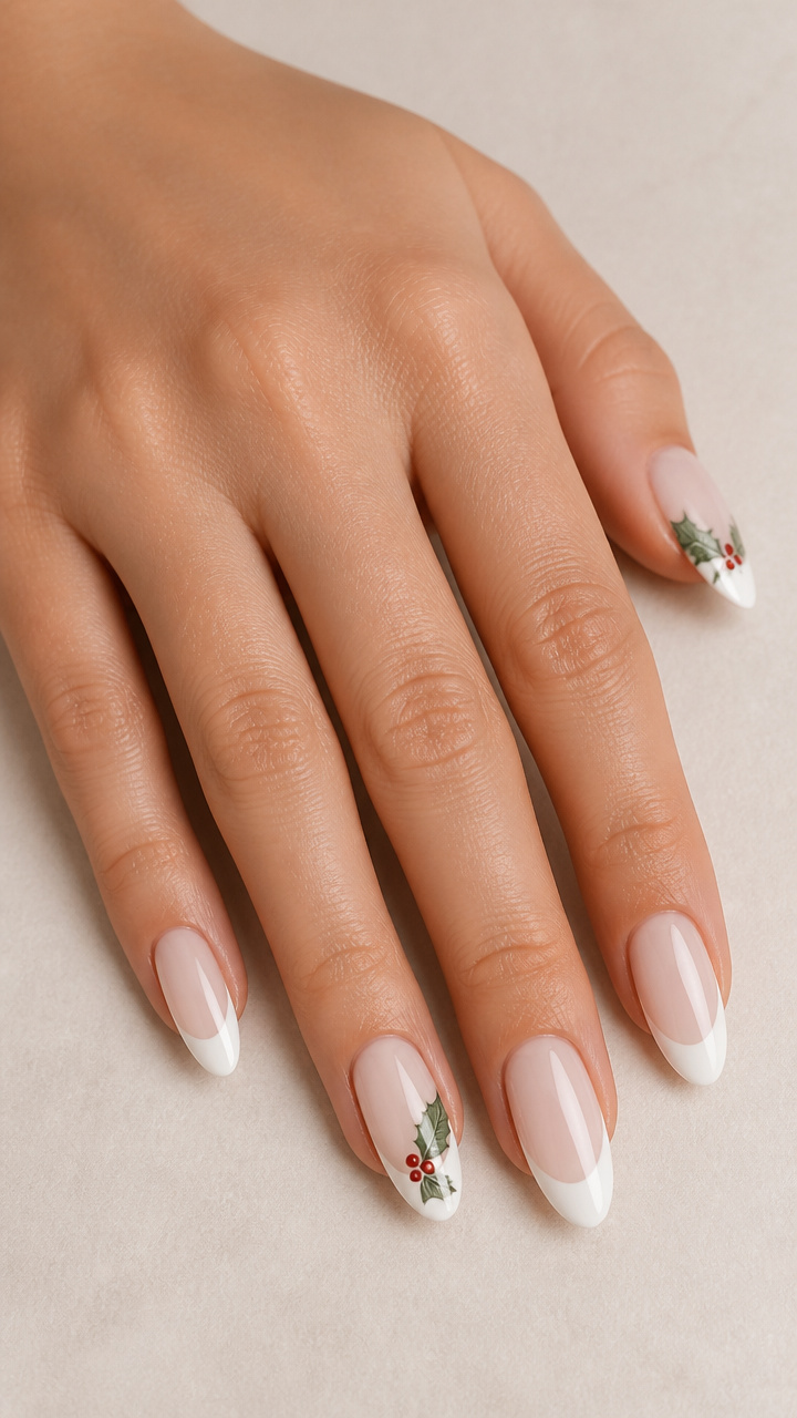 White Holly Berry Tips